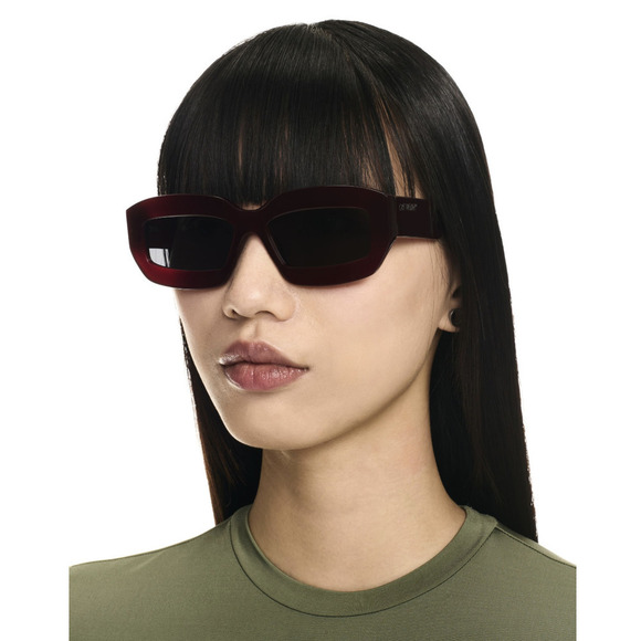 NWT Off-White Charlotte Burgundy 54mm Sunglasses